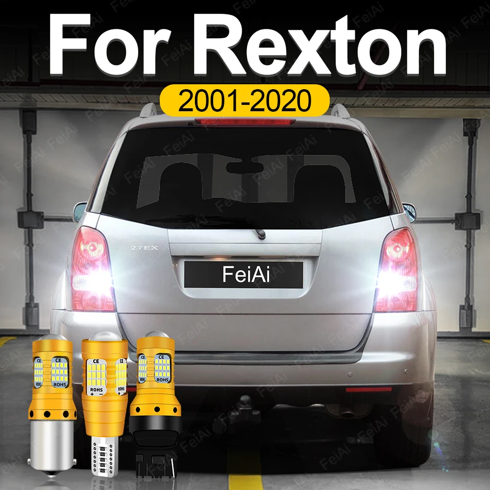 Luz de marcha atrás LED para SsangYong Rexton W, accesorios Rexton GAB Y250 Y290 Y400 Y450 2001-2008 2009 2010 2011 2012 2013 2014-2020