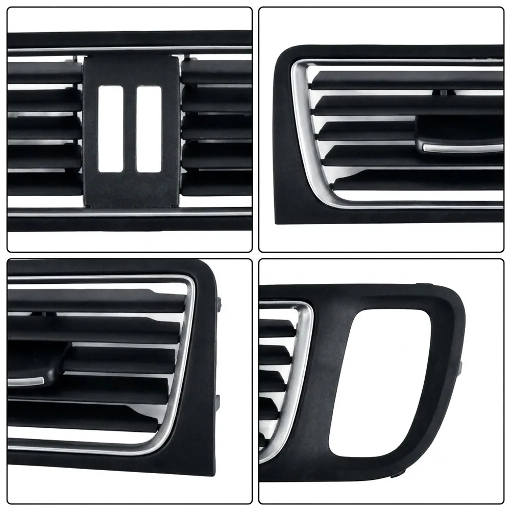 Middle Air Vent AC Vent Outlet Enhanced Airflow Efficiency Precision Fit Design Sleek Modern Style For Q5 2009-2017 RHD