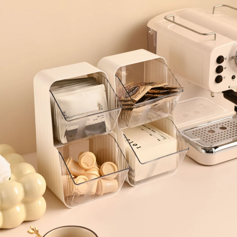 Plastic Storage Container Stationery Organizer Kitchen Storage & Organization Plastic Organizing Boxes Useful Things for Home