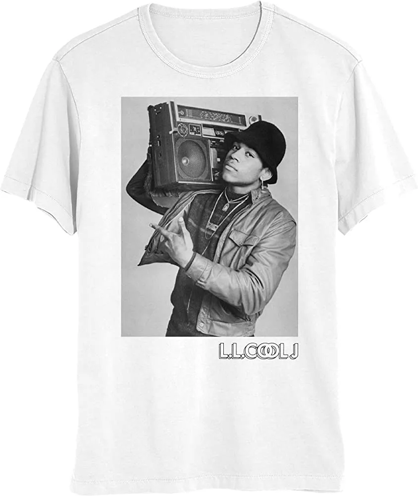 Raro LL Cool J Singer algodón regalo para Fan blanco S-2345XL camiseta Unisex GC637