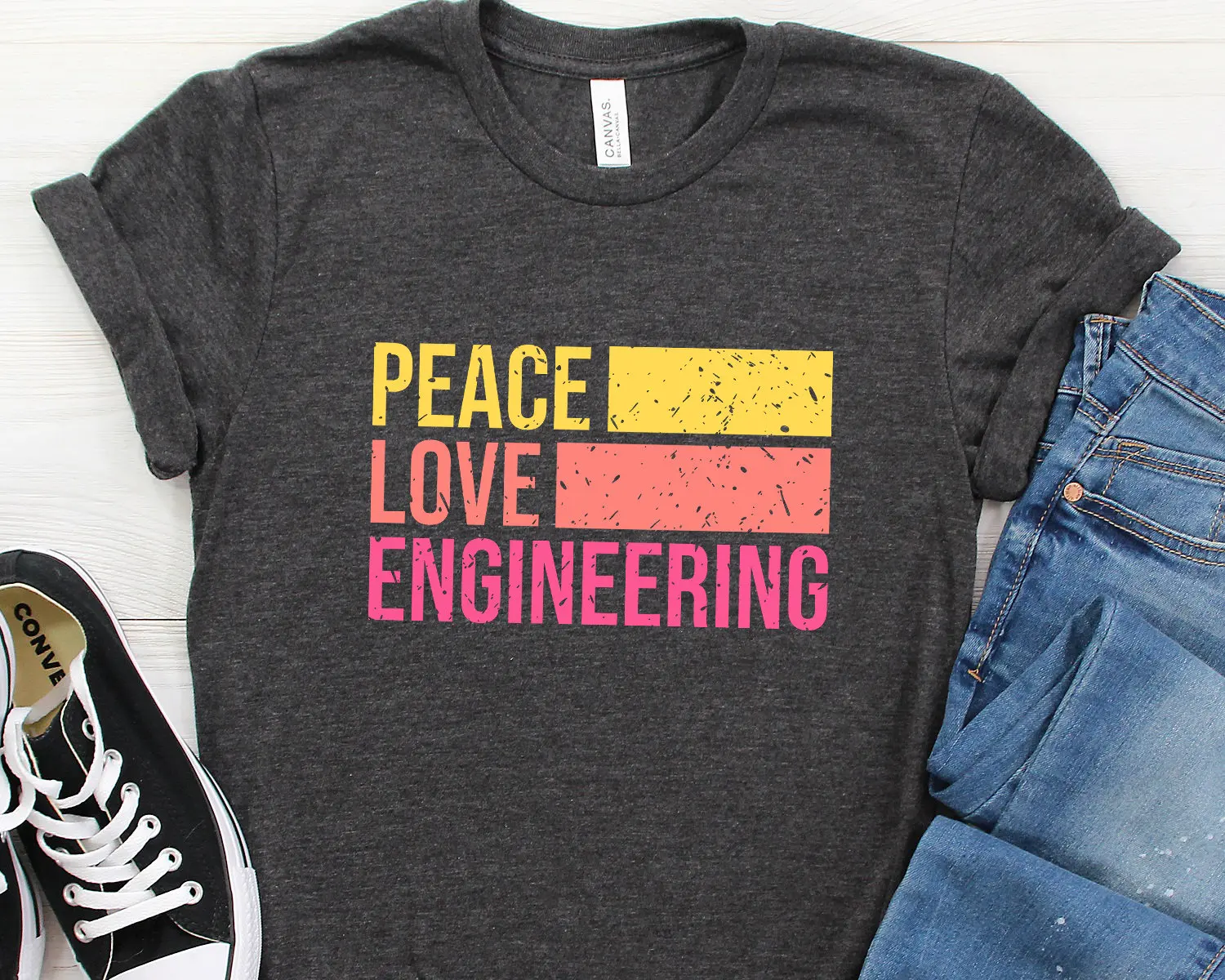 Engineer T Shirt Engineering Degree Student Teacher IT