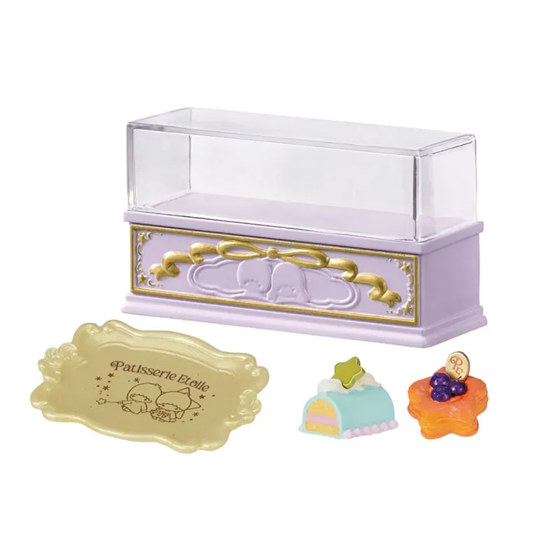 REMENT Little Twin Stars Patisserie Etoile Blind Box Decorazione Scena in Miniatura Cibo in Miniatura Giocattolo in Capsula Sanrio