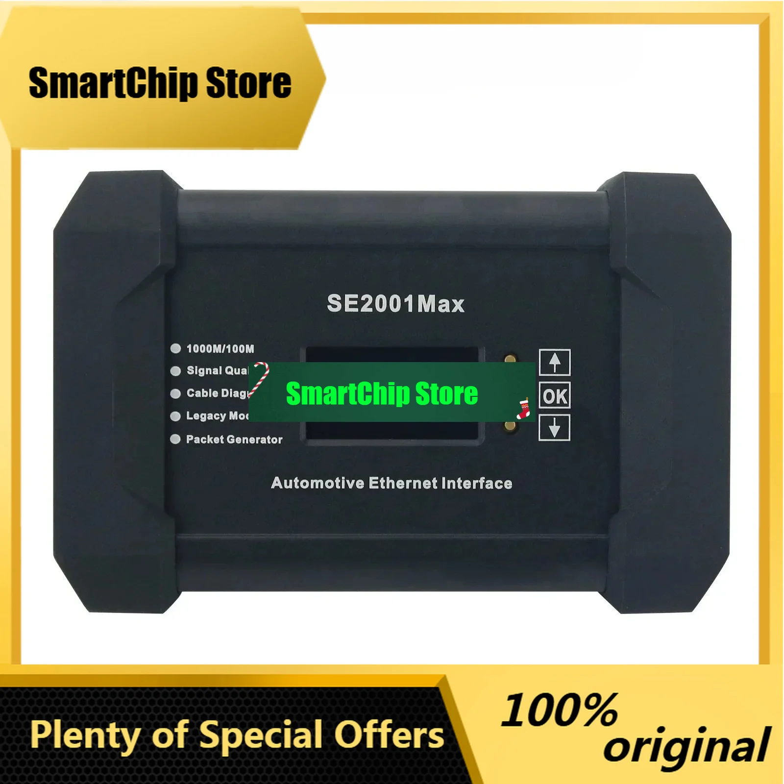 SmCpSE2001Pro/Max 1000Base-T1 Car Ethernet Interface Supporting Loopback Mode