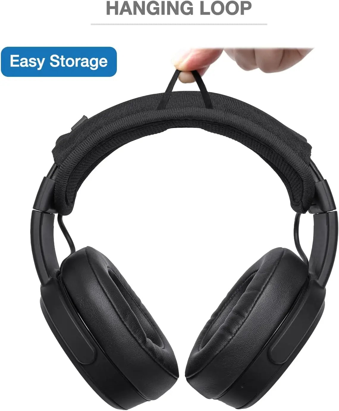Funda de cojín para diadema compatible con Skullcandy Hesh Evo, Hesh ANC, Crusher ANC 2, Crusher Evo, Riff 2, Icon ANC Wireless Head