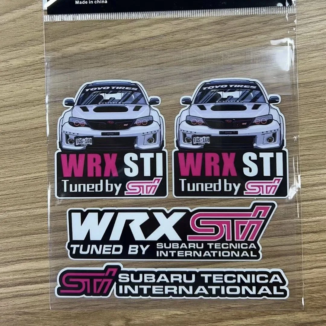 ملصقات شارة السيارة لتزيين الجسم شارات الفينيل المقاومة للماء لسوبارو STI فورستر Outback Legacy Impreza BRZ TRIBECA WRC WRX XV #3