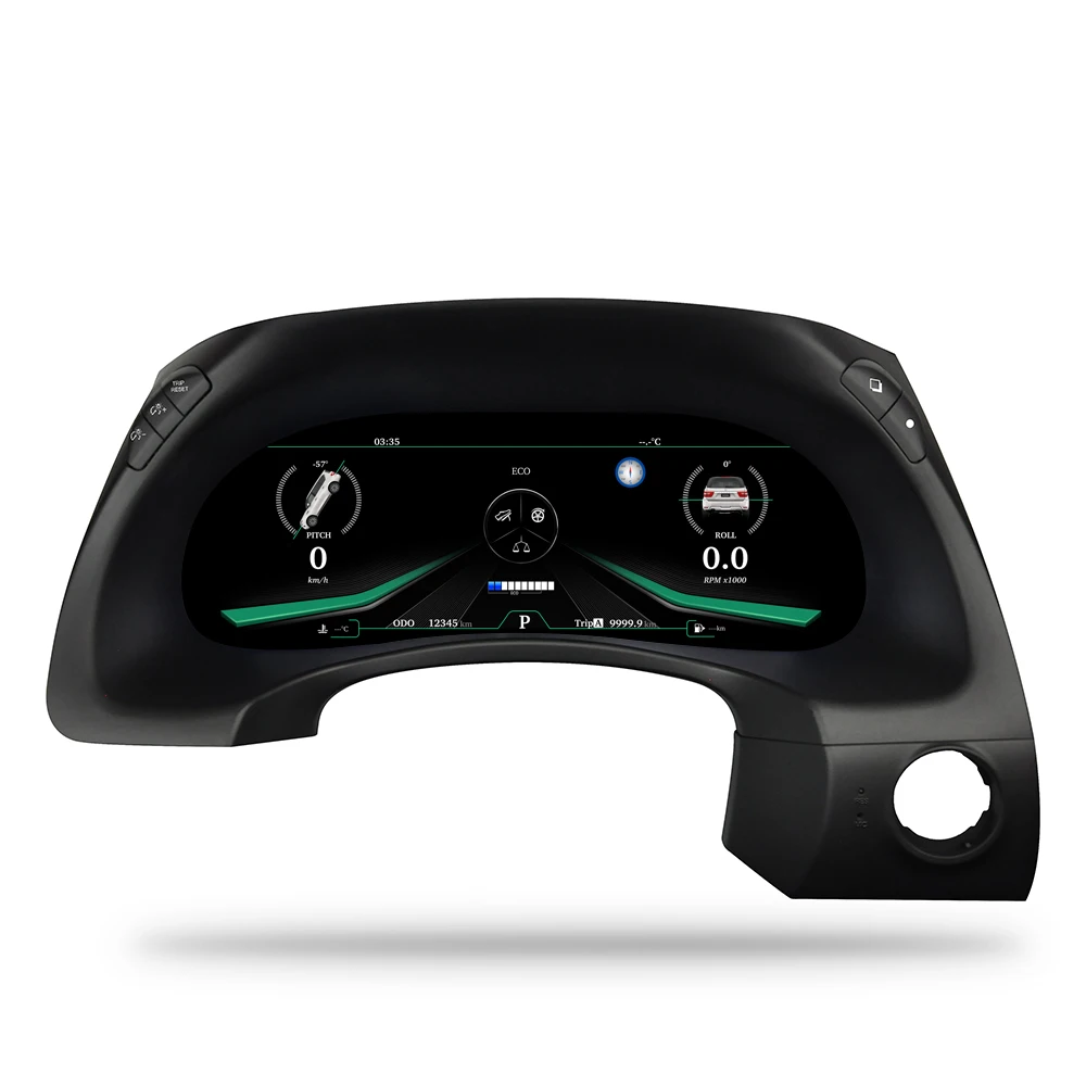 LCD Instrument Cluster For Nissan Patrol Y62 2015-2021 Virtual Cockpit Panel Display Digital Dashboard Speedometer Linux System