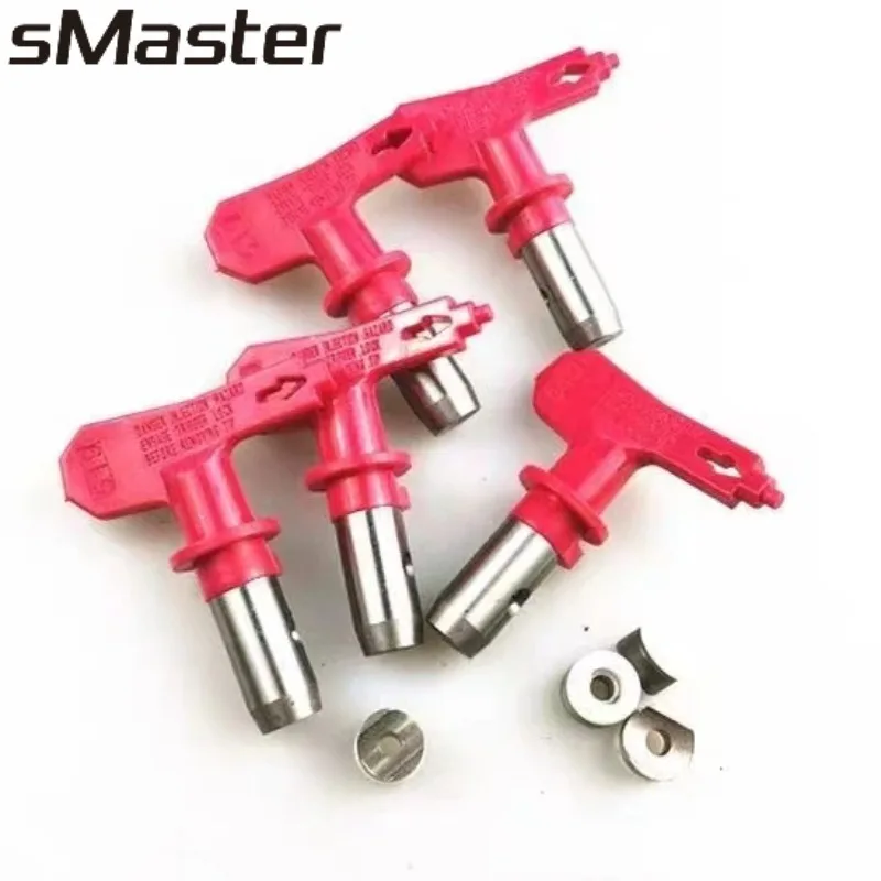 sMaster Airless Spray Gun Tips Red Series Tip Seal Nozzle Paint Sprayer Tools for Paint Sprayer Garden Power Tools  Acessorios