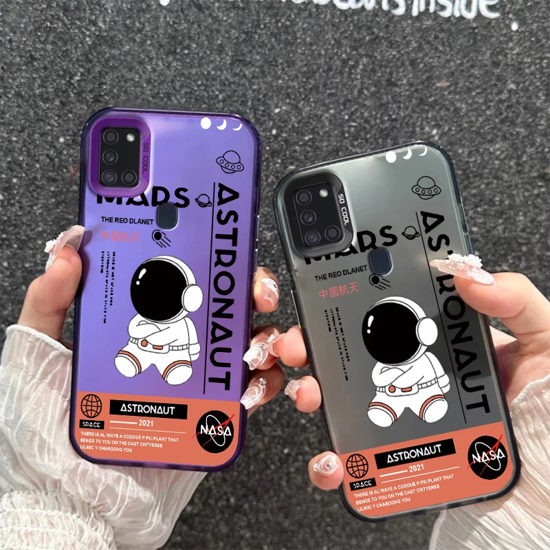 For Samsung A11 21S 31 51 71 4G 10 10S 04 03 04E A20 50 30 05S A7 M40S 11 10 01S 04 F04 Luxury Laser Phone Cover Graffiti No.2