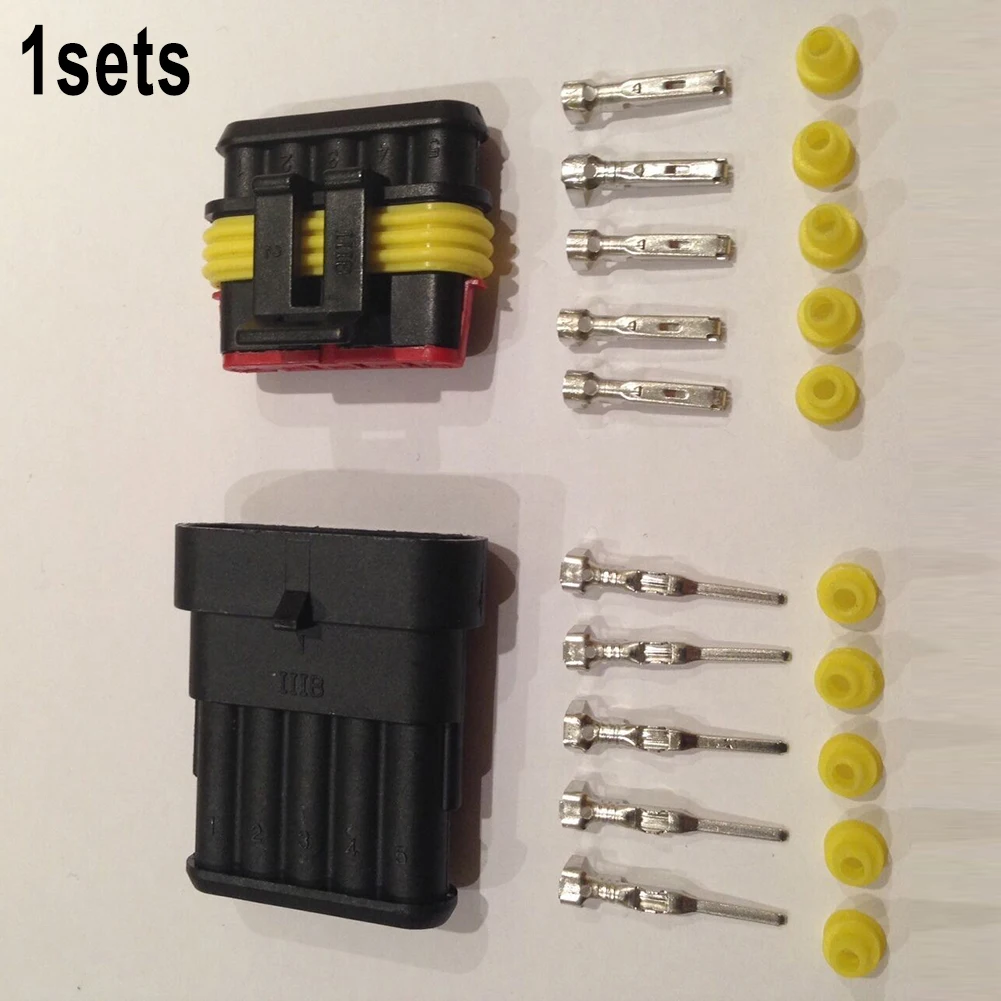 1/2/3/4/5/6 Pin Elektrische Waterdichte Connector Way Wire Connector Plugss Super verzegelde Auto Boot Kit Clip Super Waterdichte Afdichting