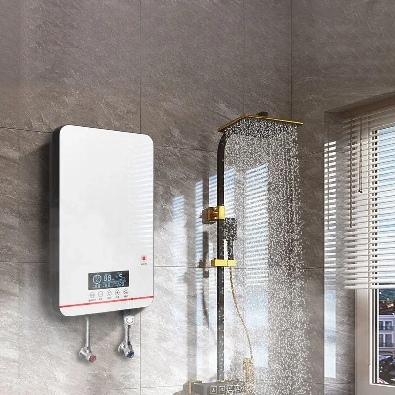 W7 instant electric water heater, quick hot shower household small quick hot bath