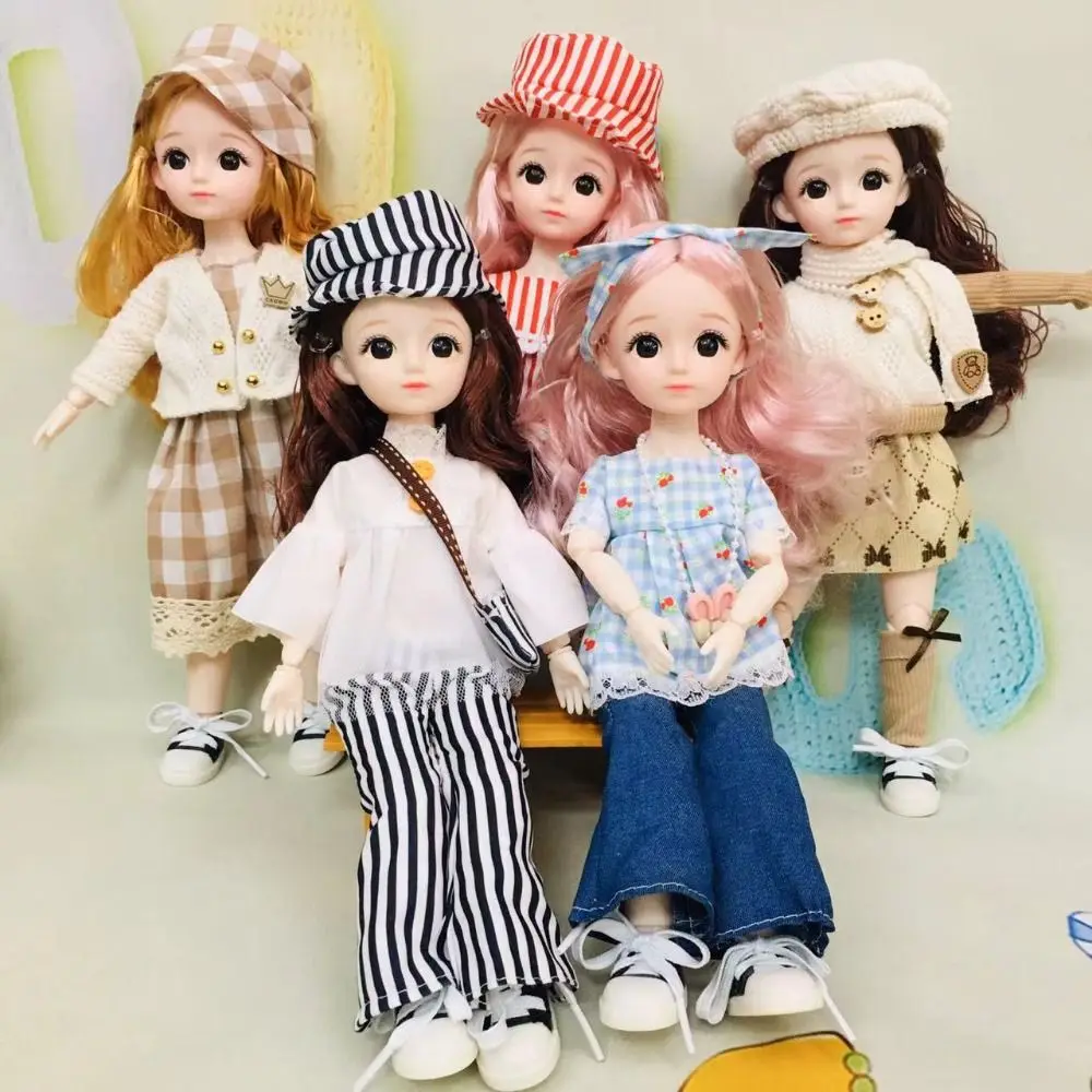 

1/6 SD 30 см Bjd Doll с одеждой Привлекательные глаза с париком Макияж Принцесса Одеваются BJD Куклы с шаровым шарниром Аниме