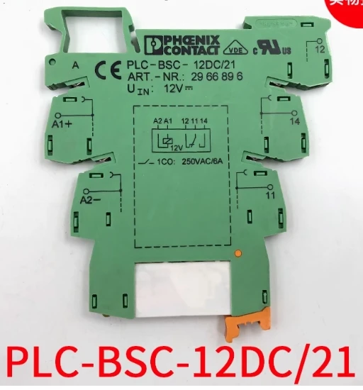 

Original genuine PHOENIXCONTACT Phoenix relay 2961150 with PLC-BSC-12DC 21