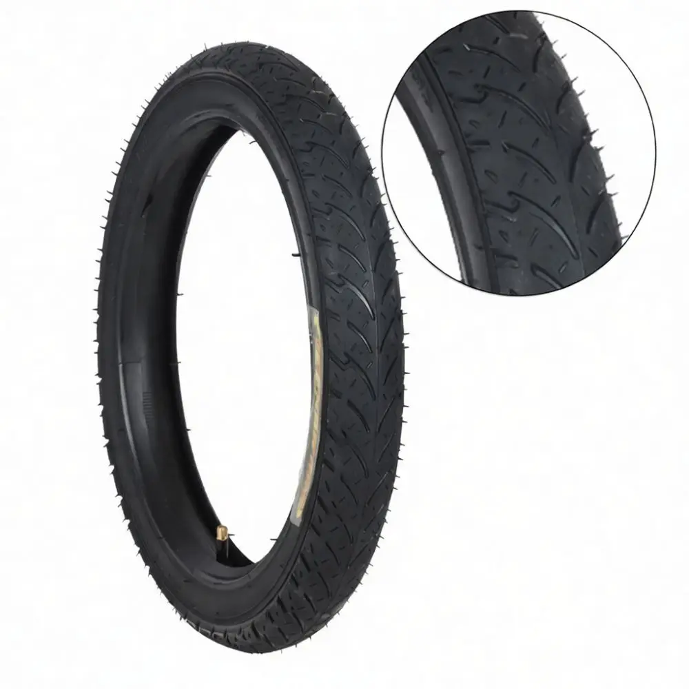 Replacement Rubber Tire For For Yanade Kids Mountain Folding Bike 12 To 20 Inch Outer Wheel Parts Durable Outdoor Cycling Gear