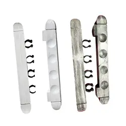 2 Pack 4 Pool Pool Cue Rack Table Sticks Wall Mounted Cue Rack Holder