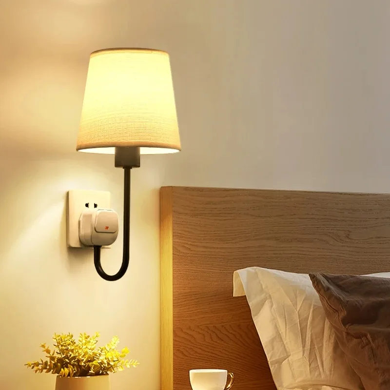 cosmic-grocery-store-plug-in-bedroom-bedside-lamp-wall-lamp-led-home-soft-light-energy-saving-modern-simplicity