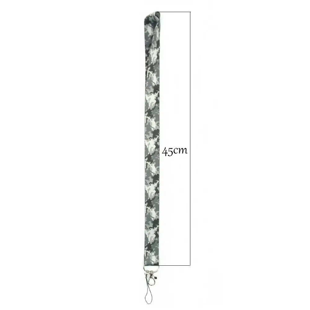 Webbings Lint Telefoonkoordriem Sleutelhangerhouder Hangtouw Telefoonlint Camouflage Lanyards Telefoonhangtouw Nekriemen