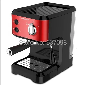 Morphyrichards espresso coffee makers  MR4677 pump pressure Coffee machine Italian maker 15bar 1.25L 220v household steam foam