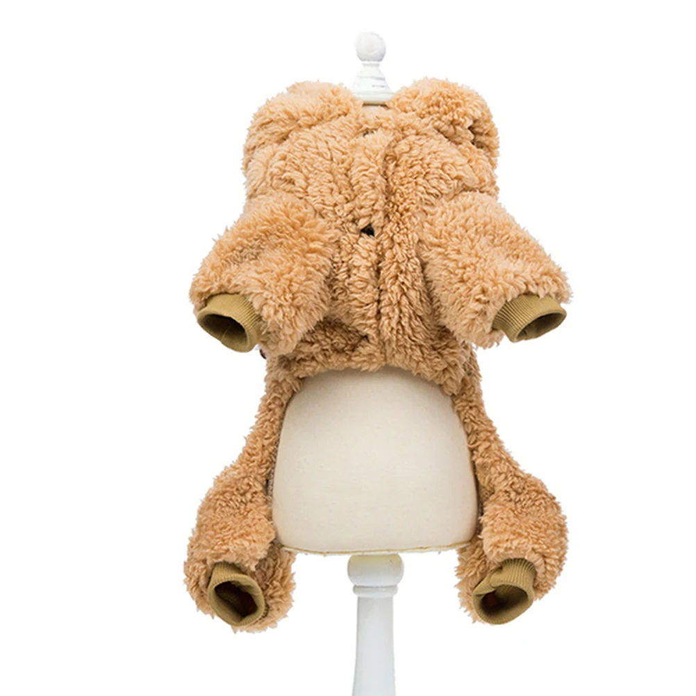 

Dog's Clothes Pet Christmas Outfit Coats for Small Dogs Winter Warm Deer Costume Festive Clothing