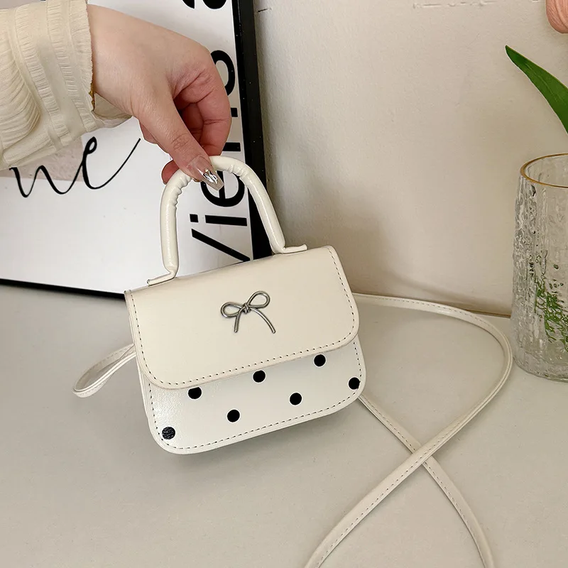 

INS Style Women Bowknot Handbag 2026 New Korean Fashion Shoulder Crossbody Bag