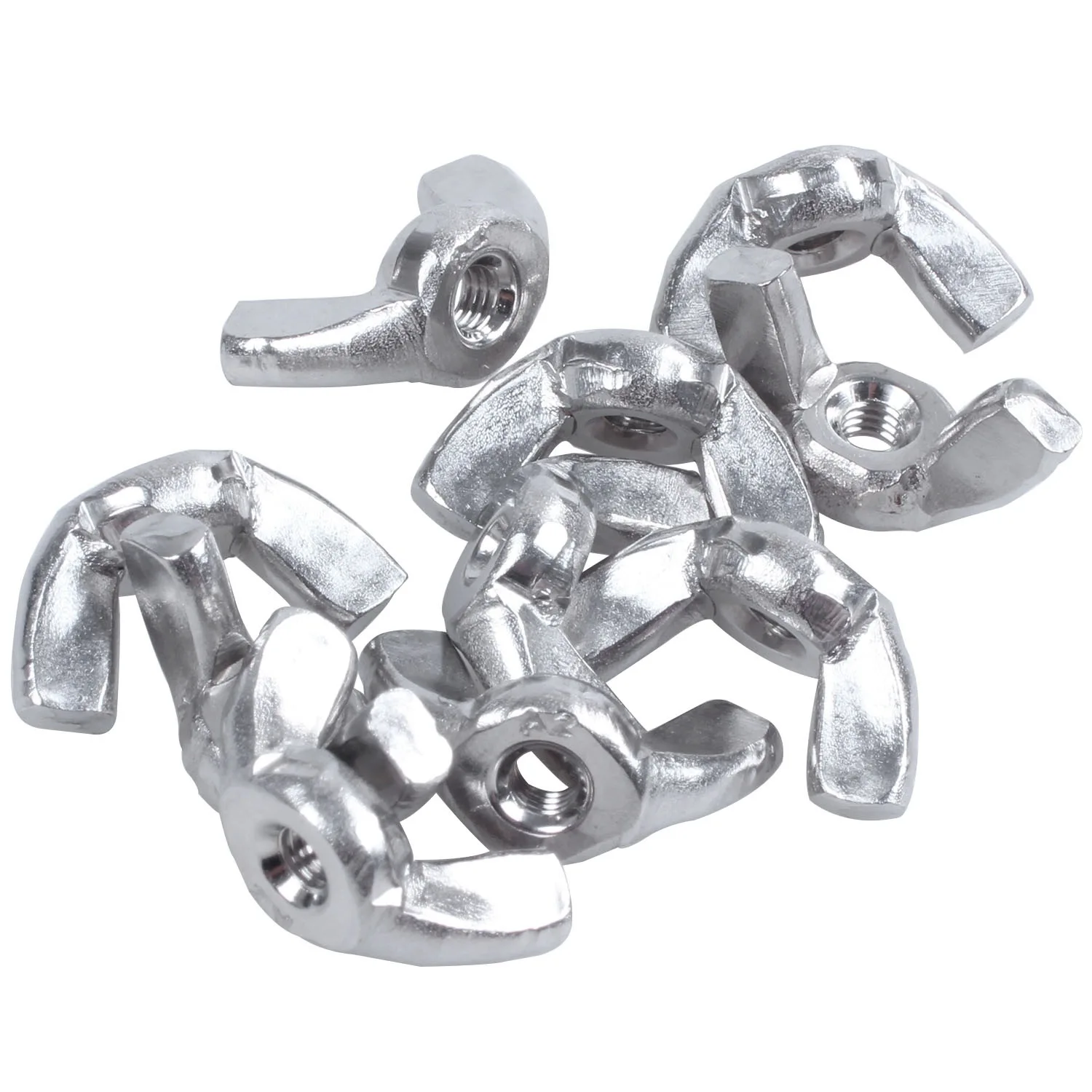 10 Pcs 3mm Metal Wingnut Set Hardware Nut Fasteners