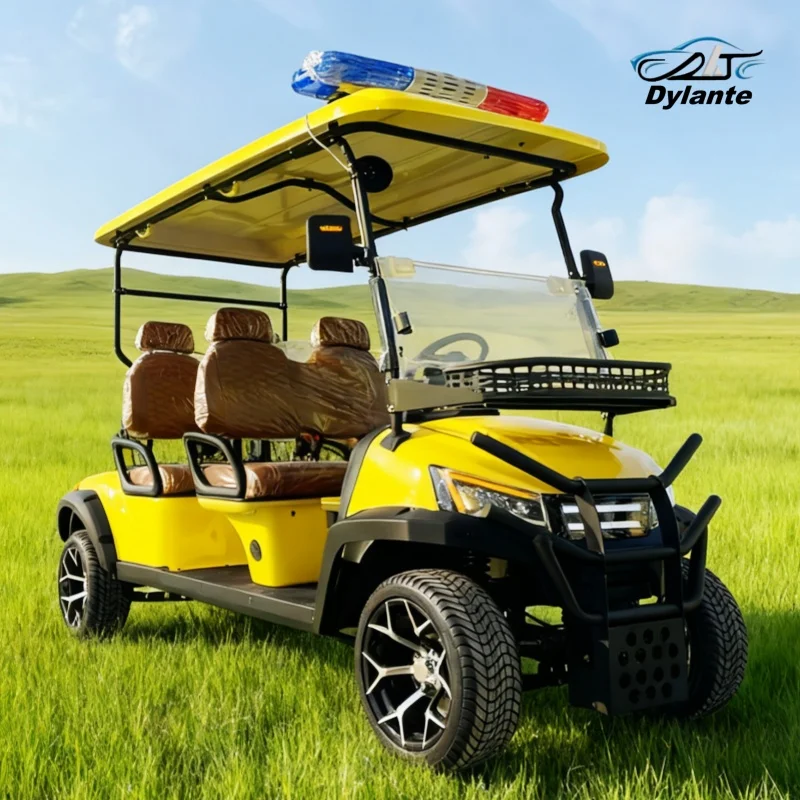Four Wheels 4 Seater Electric Golf Cart Street Legal Lithium Adult Golf Buggy Scooter Best Price For TranSporTing Tourists