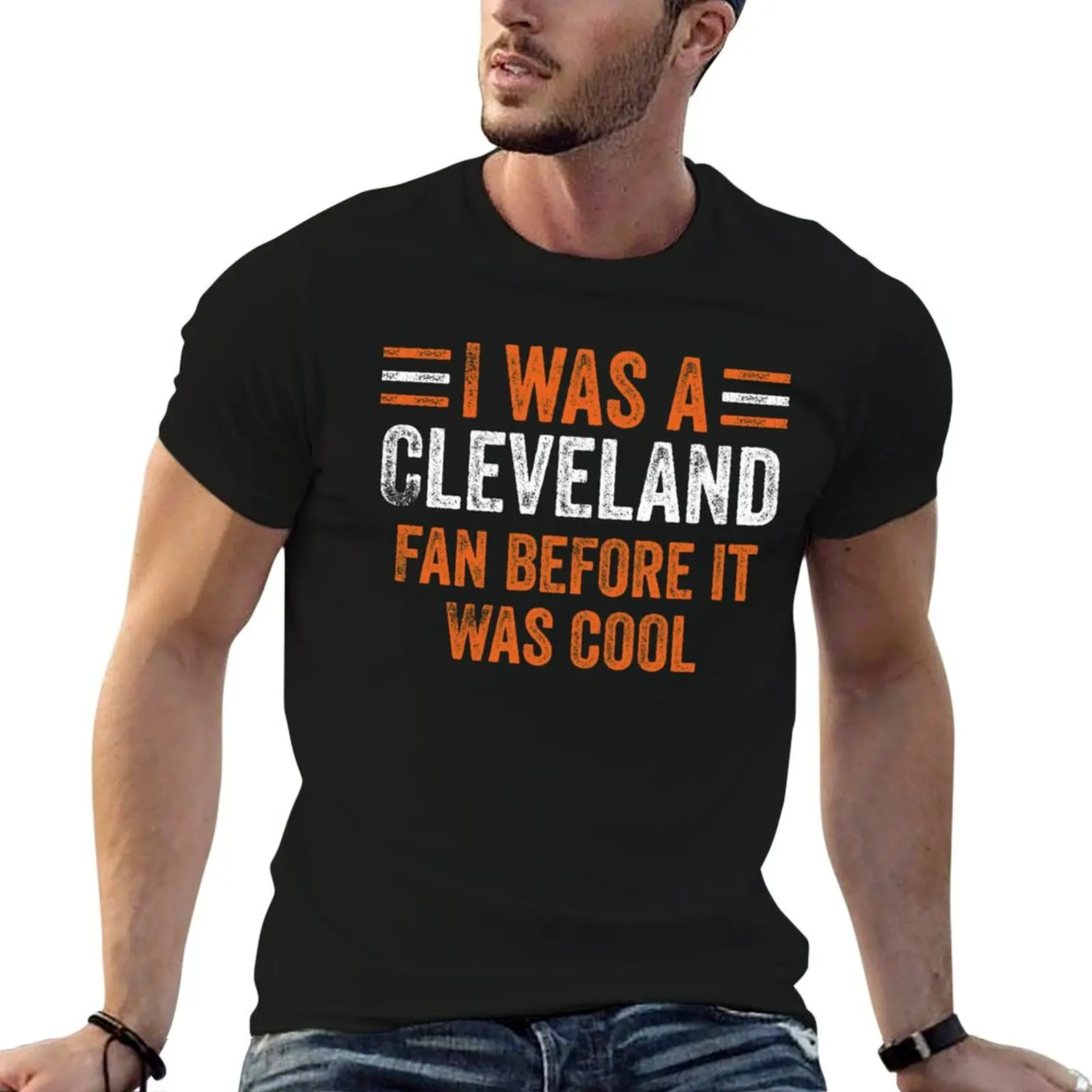 

- t Fan shirts Fan Ohio Cool t Was Cleveland Gift T-Shirt designer man shirts for cotton Before Football It