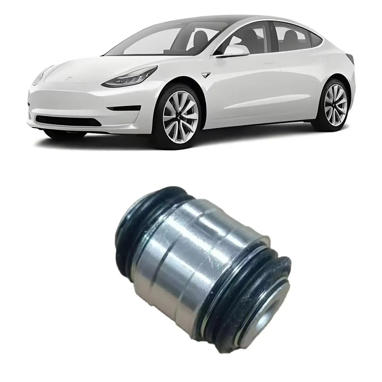 

Suitable for Tesla MODEL 3/Model Y rear croissant sleeve steering knuckle bushing 1188412-01-E
