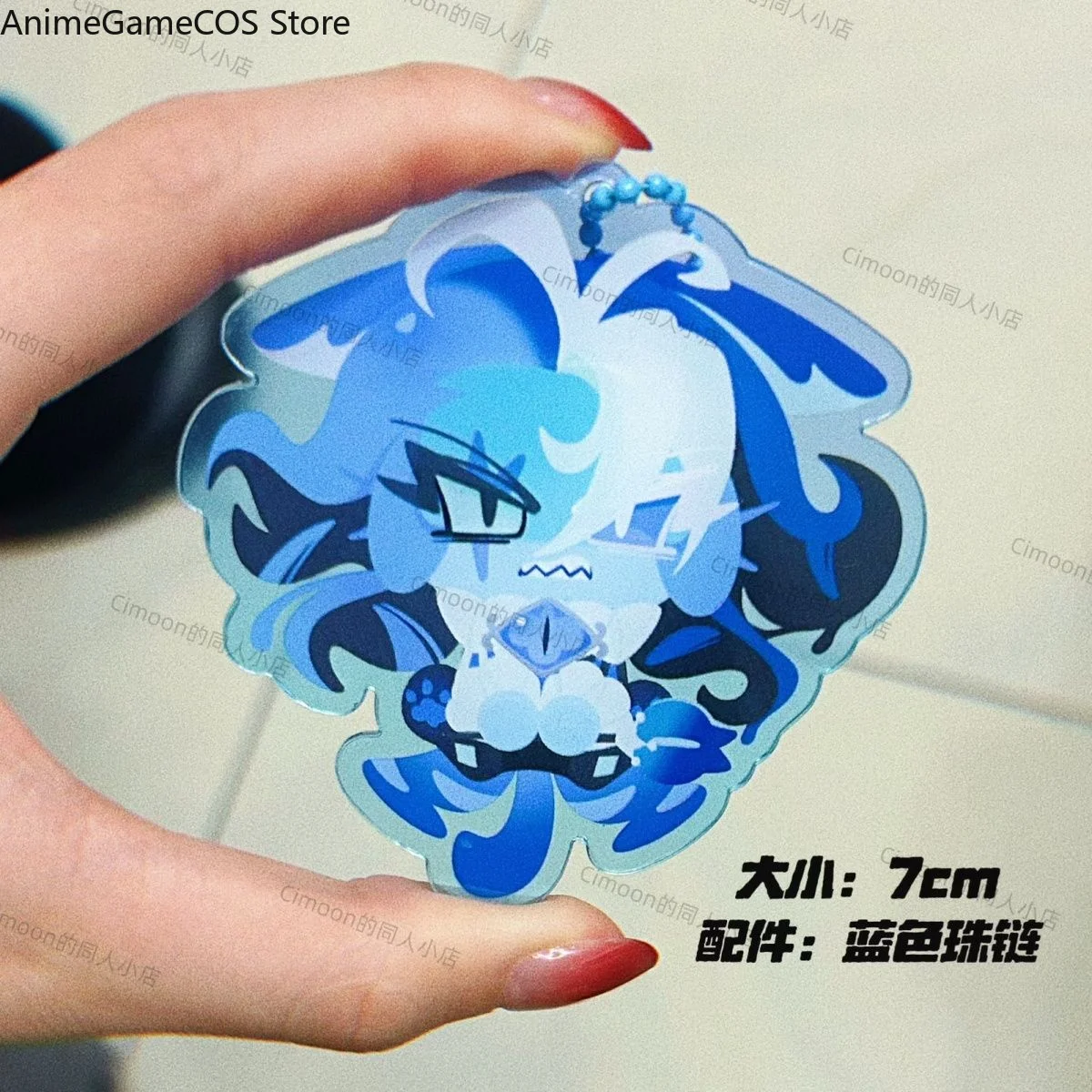 anime-cookie-run-kingdom-shadow-milk-cookie-kawaii-chaveiro-de-acrilico-pingente-decoracao-para-mochila-presente-de-aniversario-para-amigo-cosplay