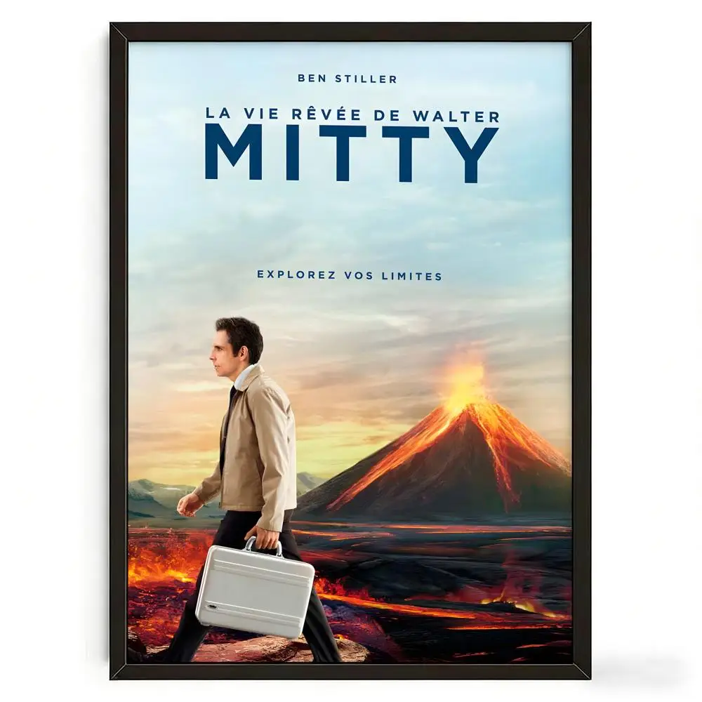 The S-Secret Life of Walter Mitty Poster Art print wall decor ideal for living room, bedroom, bar, parlor, and home gifting