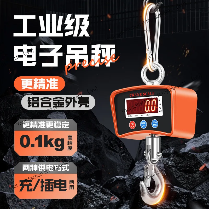 

Electronic Lifting Scale Industrial Lifting Scale 500kg/1000kg Direct Display Driving