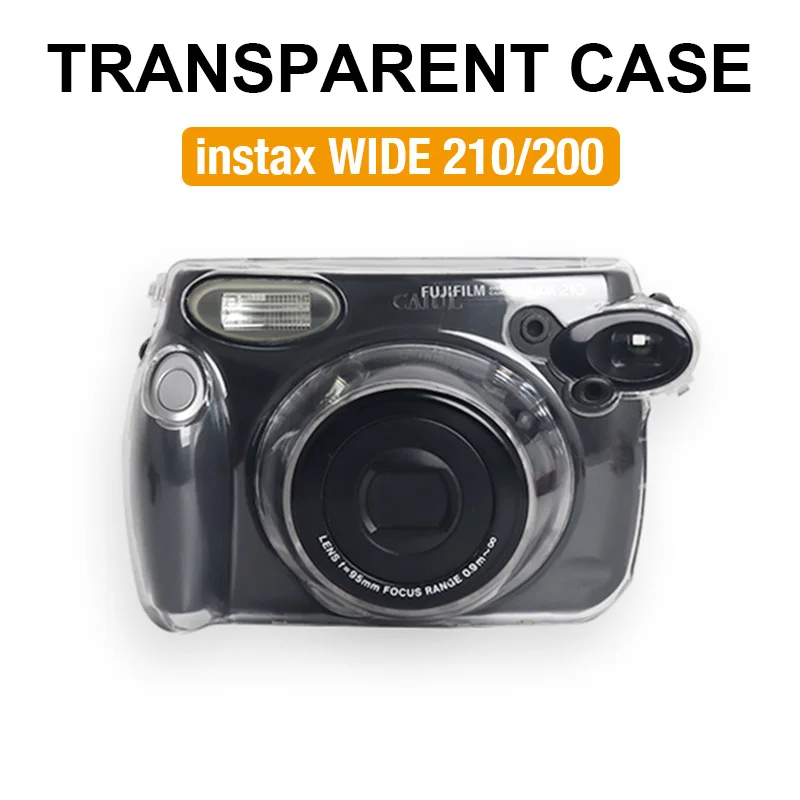 

Instax Wide 210/200 Transparent Case Crystal Case Camera Protective Case CAA37