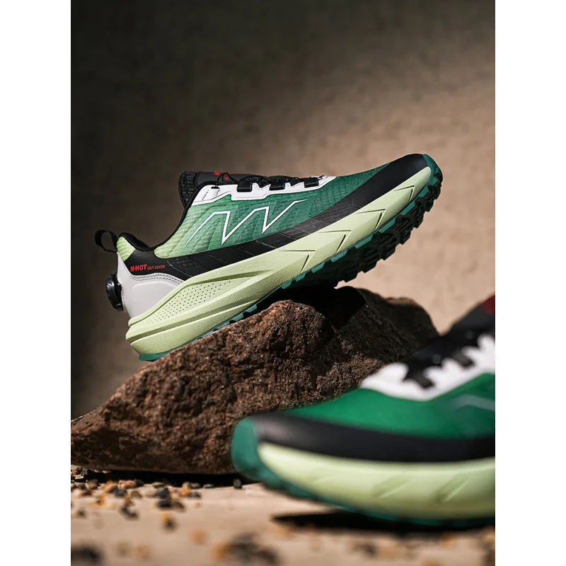 أحذية رياضية شتوية مريحة للرجال مع سطح جلدي مقاوم للماء وغير قابل للانزلاق، أحذية رجالية للجري في الهواء الطلق، مقاومة للاهتراء #4