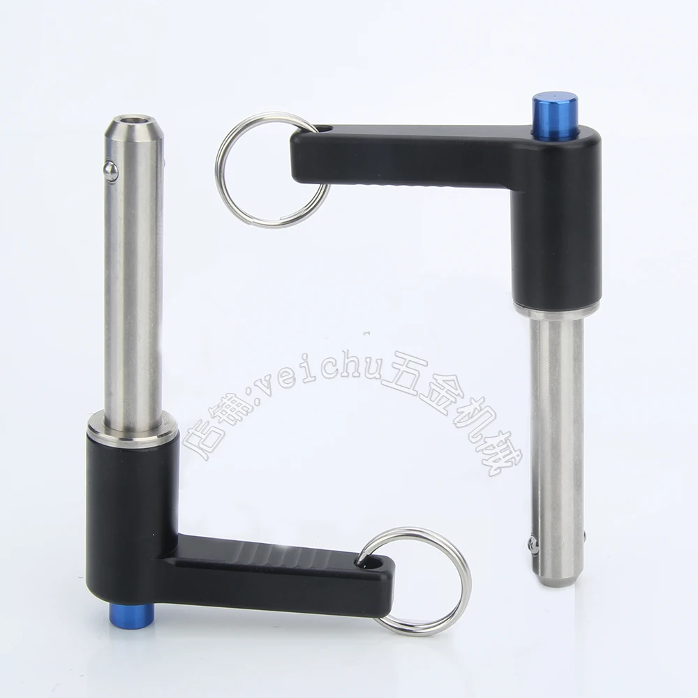VCN118 British Pin ZAA1 Ball Head Lock Pin Button Pulling  Quick Release L-shaped Pulling  Positioning