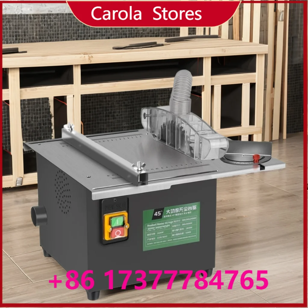 

Multifunctional Dust-Free Woodworking Saw Portable Bench Dual Use For Wood Metal Aluminum Profile