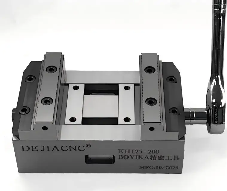 

Precision Modular 5-Axis Self-Centering CNC Machine Vise Manual Drive High-quality Alloy Steel Workholding Milling Turning Gear