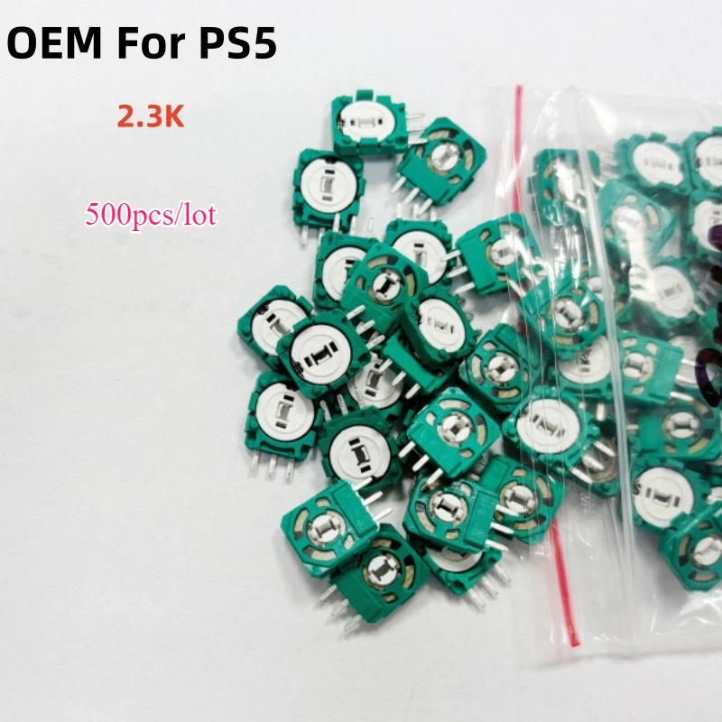 500pcs/lot OEM 3D Analog Axis Resistor Potentiometer for PS5 Controller 3D Analog Joystick Micro Switch