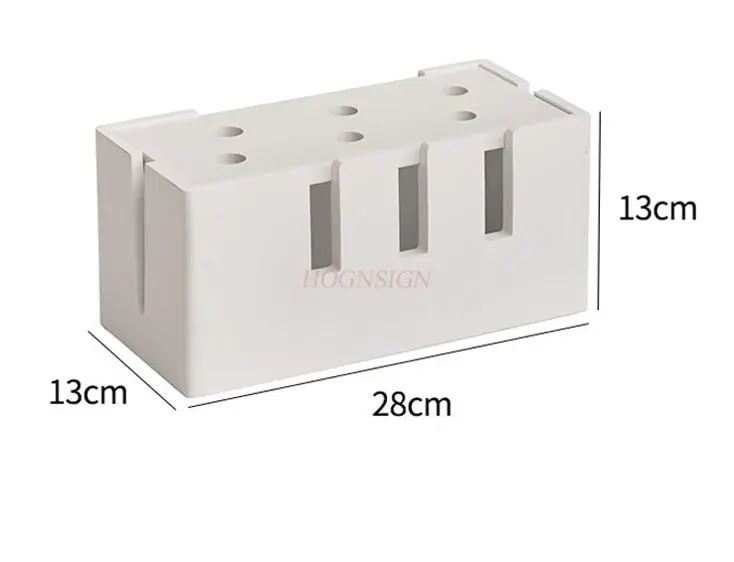 1pcs Insertion board storage box, desktop wire socket management box, power strip board, power collection box