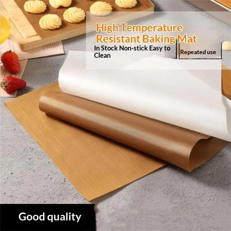 Reusable Resistant Baking Sheets Oil-proof Paper Cloth Oven Pad Non-stick Baking Mat Kitchen And Heat Transfer Tool
