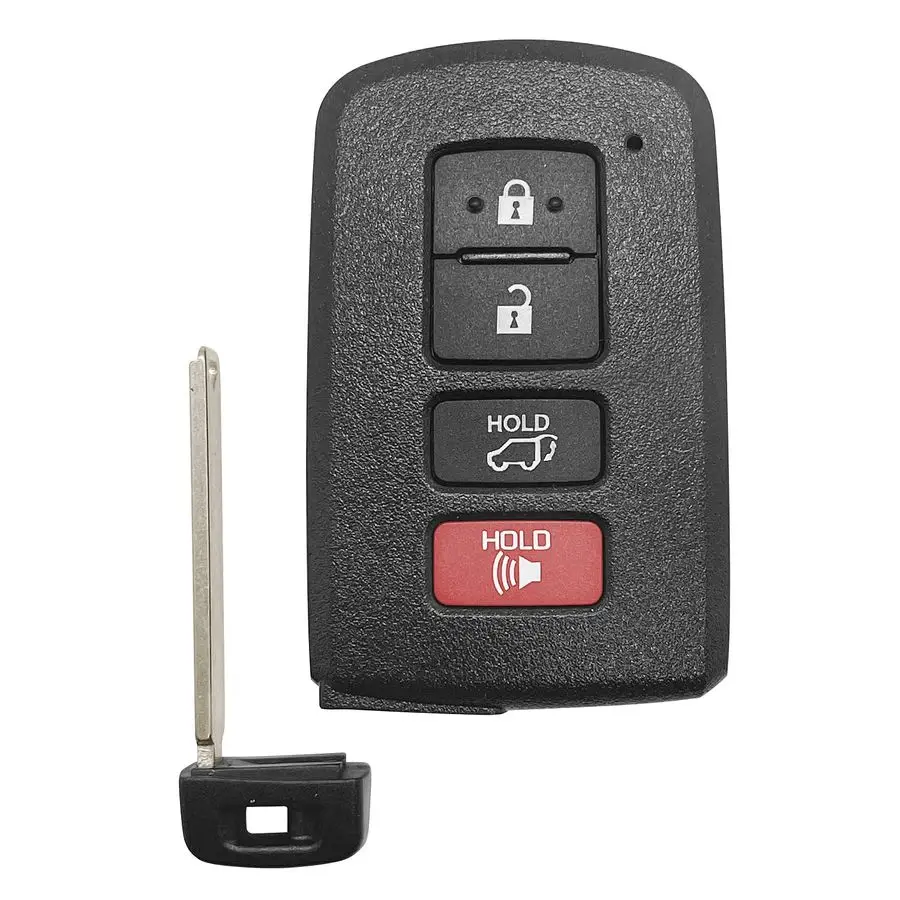 

Smart Car Key Fob Replacement for 20132018 Toyota RAV4 Remote FCCIDHYQ14FBA 2814510020 Boardby Auto Key Max 1