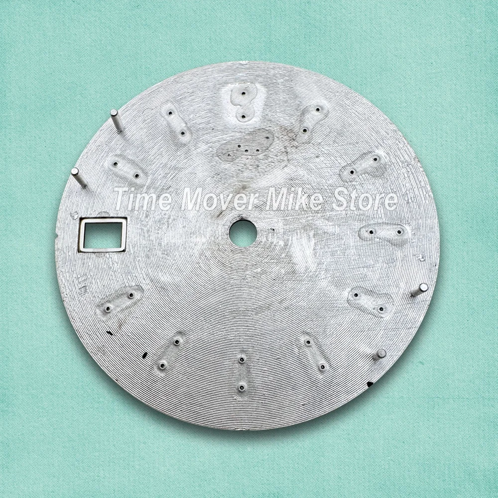 28.5mm G S Logo Brush Dial For NH35/NH36/4R/7S Movement No Luminous High Quality Watch Modification Accessories