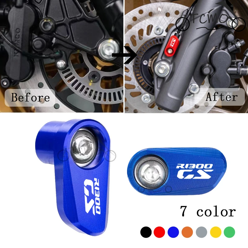 

For BMW R1300GS Adventure R1300 GS ADV GS1300 2023-2026 Motorcycle CNC Rear Wheel ABS Sensor Guard Protection Cover Accessories