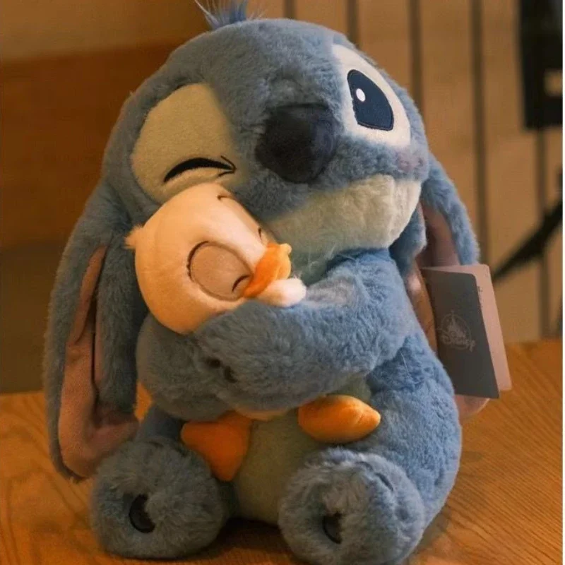 Jouet en peluche Donald Duck Stitch, étoile au beurre, cadeau d'anniversaire, 30cm