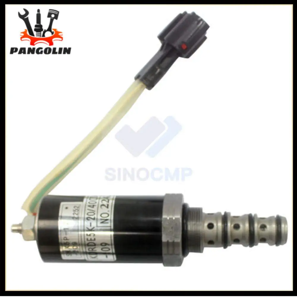 

Hydraulic Pump Solenoid Valve KDRDE5K-20/40C04-109 SKX5P-17-208 for Volvo EW180 EW160B Wheel Loader Valves & Valve Parts Valve