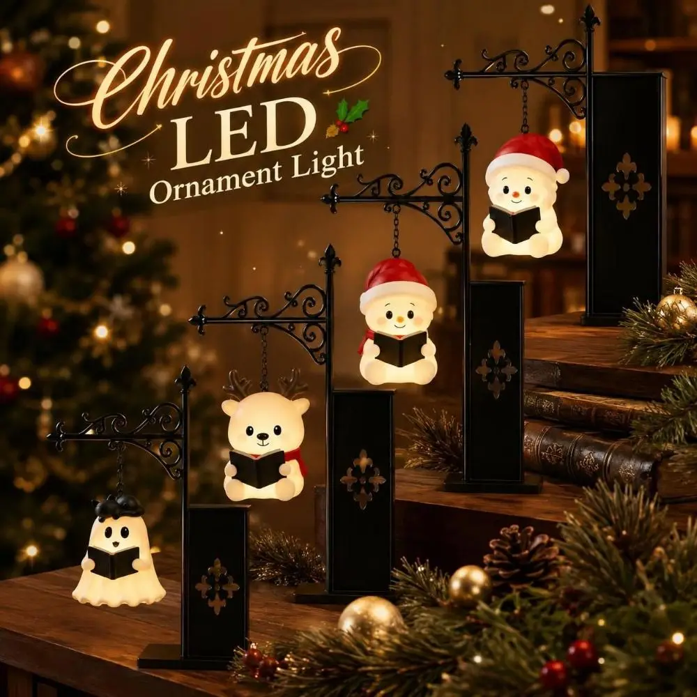 Durable Iron Craft Lantern Vintage Style Warm Light Decorative Lantern Hanging Space Saving Library Decor Bookshelf Display