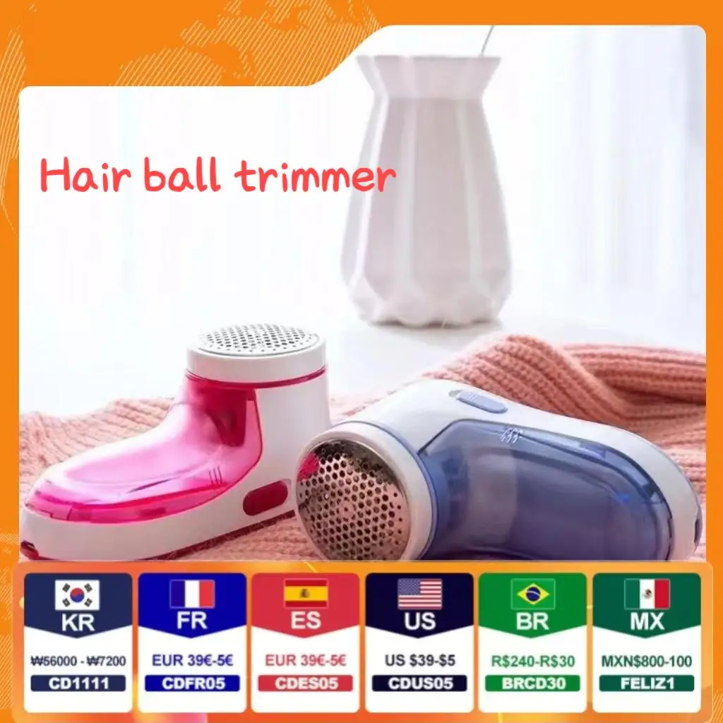 Portable Hairball Trimmer For Sweaters Coats Bed Lint Removal