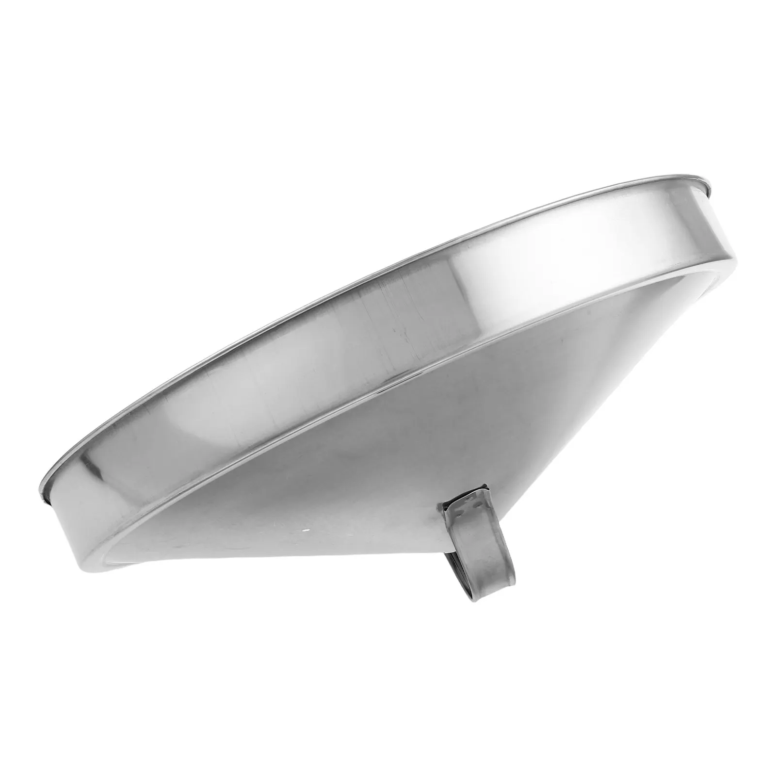 Round Stainless Steel Fire Pit Lid 40cm Outdoor Burner Cover Metal Snuffer Spark Guard Bonfire Accessory