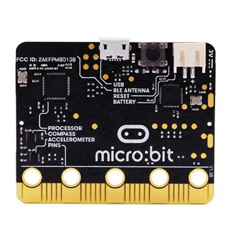 Exquisite-3X BBC Microbit Go Start Kit Micro:Bit BBC DIY-projecten Programmeerbaar leerontwikkelingsbord met beschermende schaal