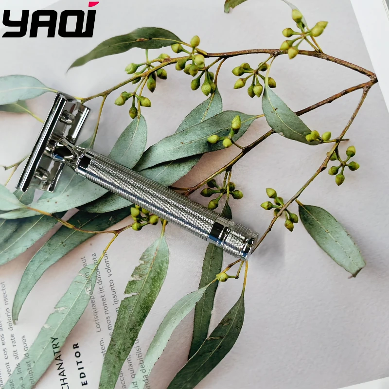 

2026 YAQI Professional Floating Stainless Steel Safety Razor Brand-new Arrival！- 0.75mm Blade gap