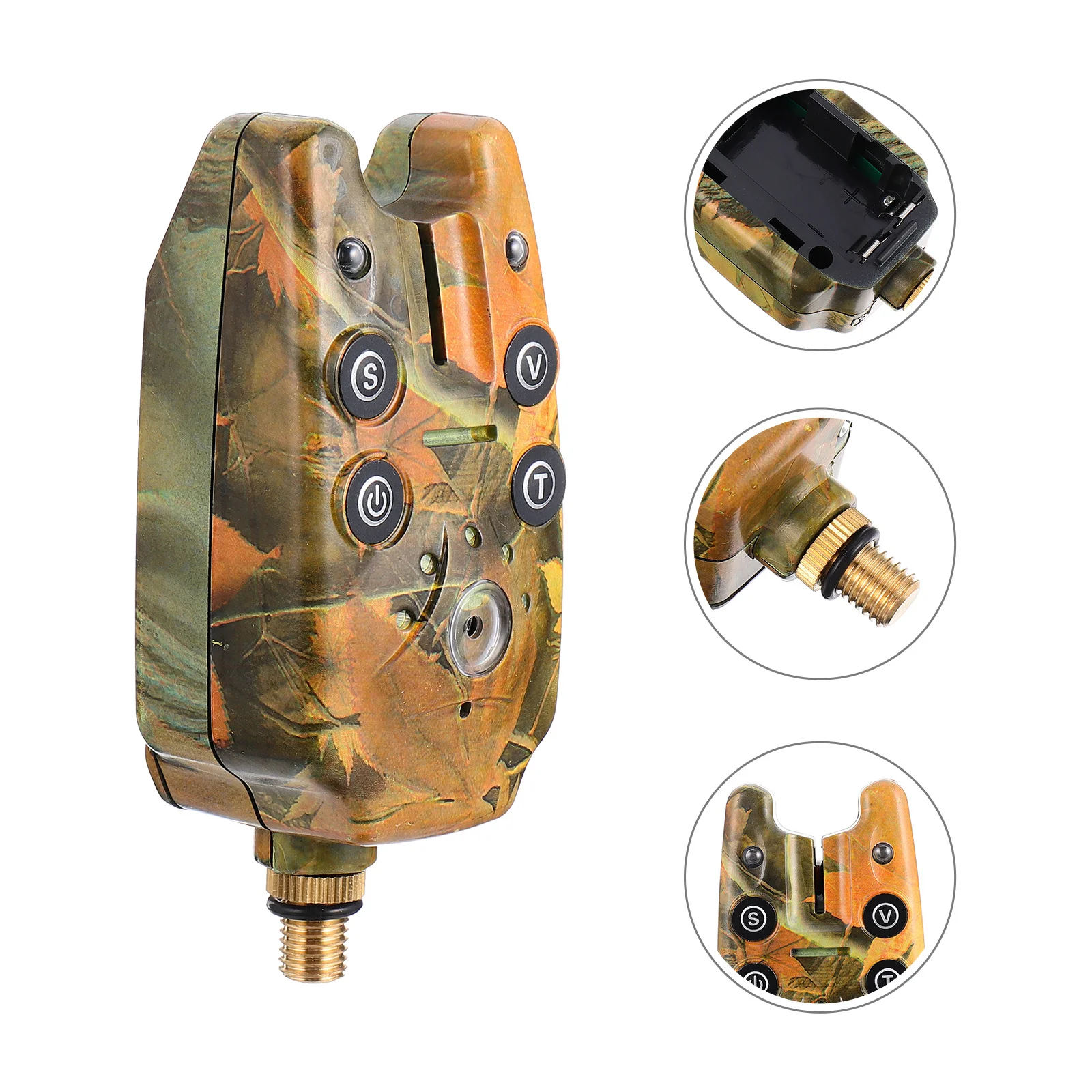 

Durable Electronic Fishing Bite Alarm LED Light for Night Fish Rod Alert Indicator Fishing Accessories