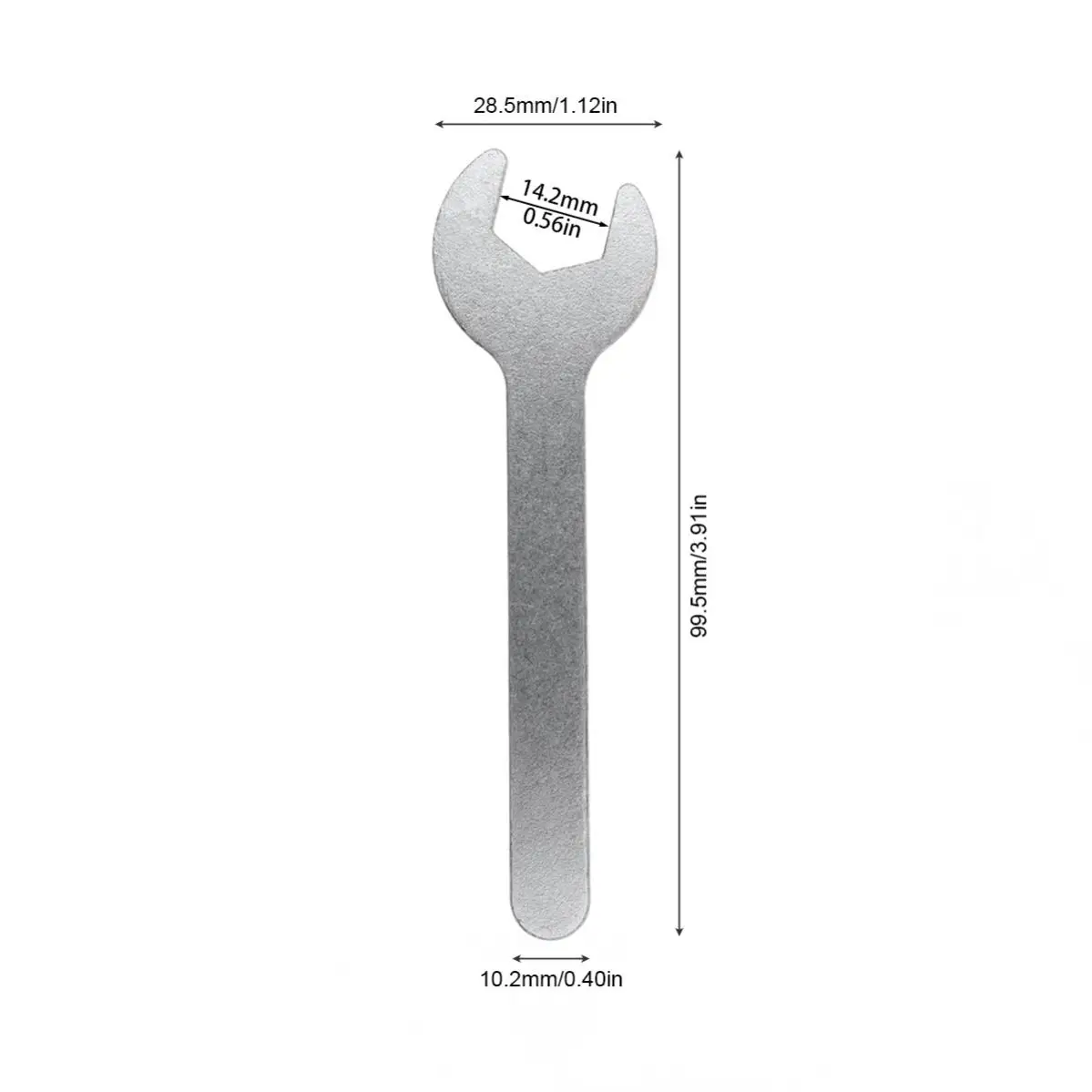 رقيقة جدا 14 مللي متر نهاية مفتوحة الترباس ضبط وجع الكربون الصلب مفتاح البراغي أداة إصلاح للدراجات/دراجة نارية